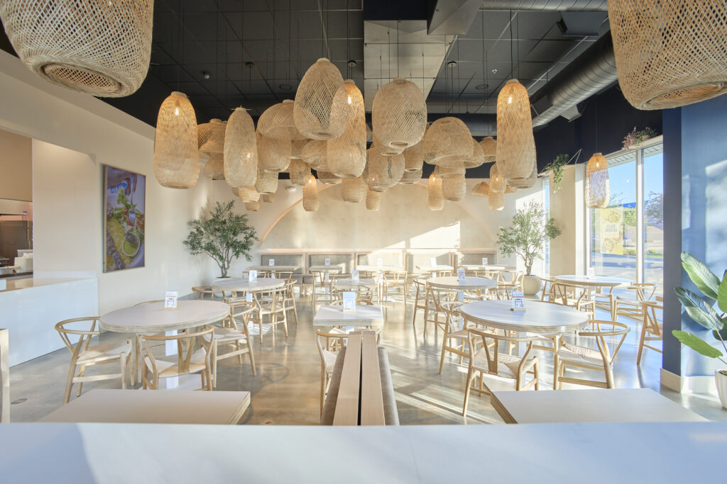 Zullee Mediterranean Grill interior