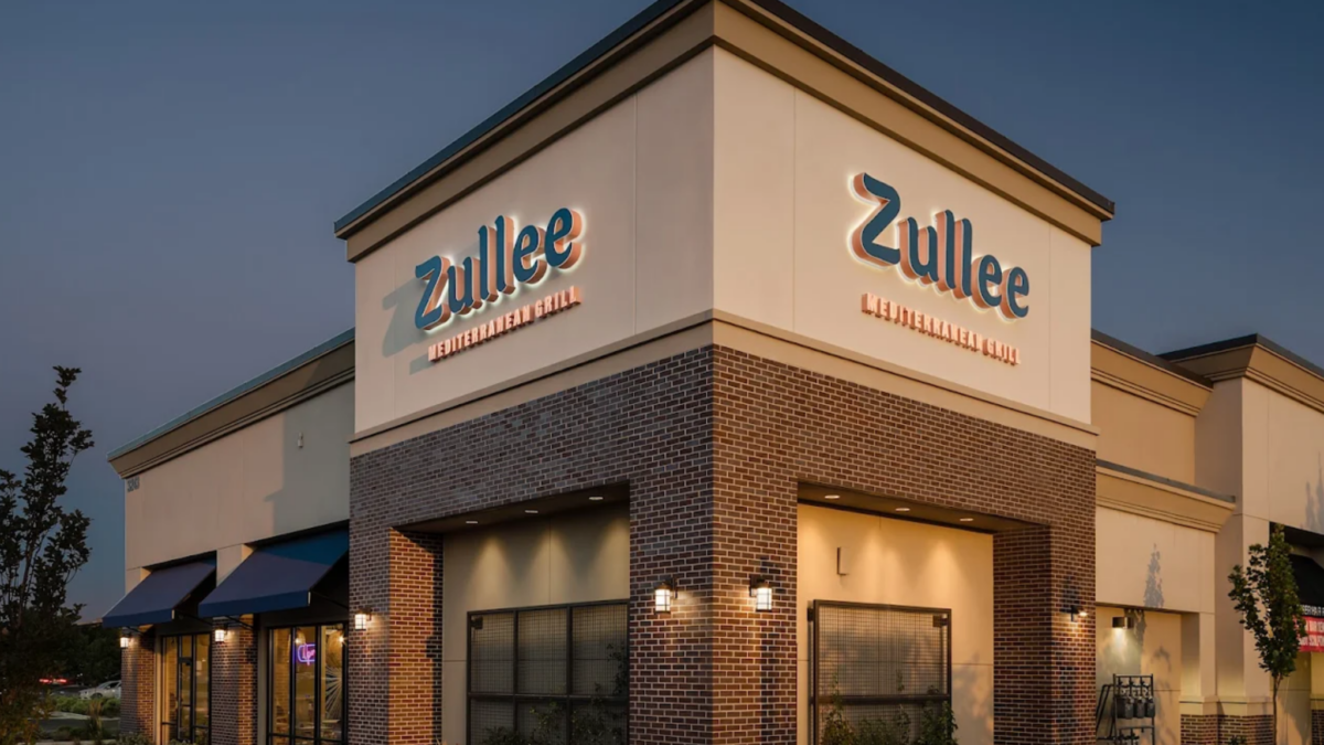 exterior image of the restaurant, Zullee Mediterranean Grill