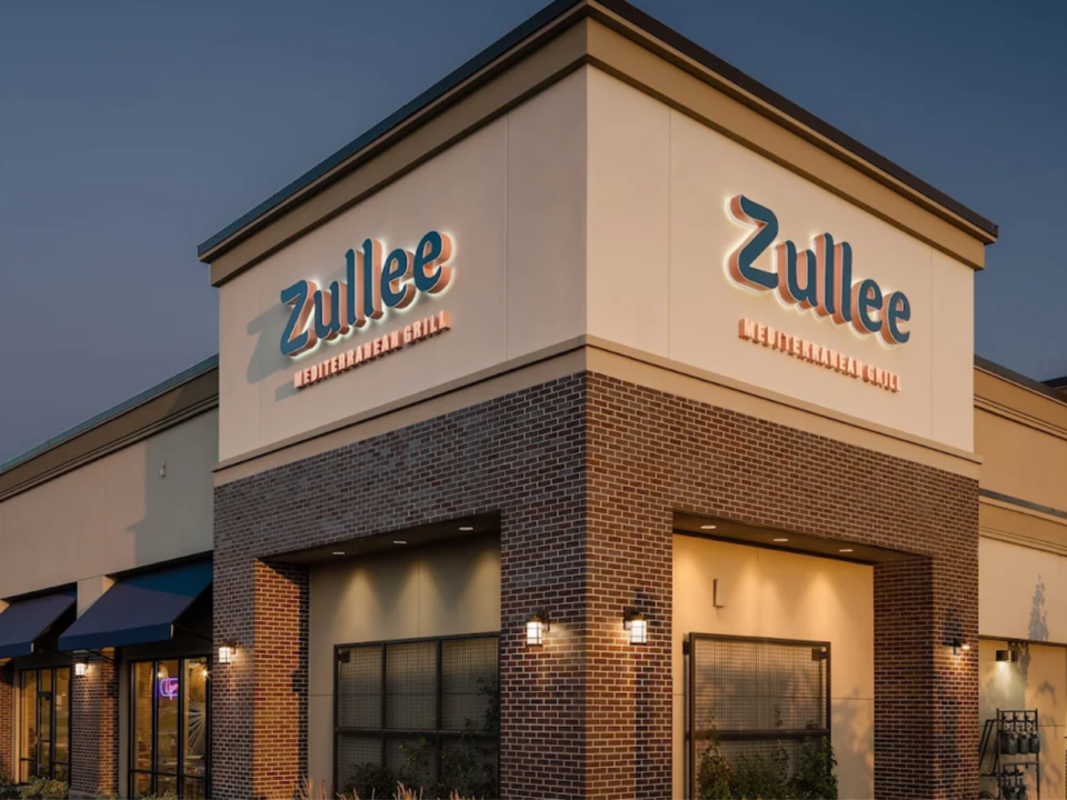 exterior image of the restaurant, Zullee Mediterranean Grill